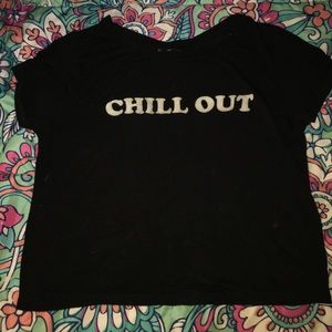 Black “Chill Out” Shirt